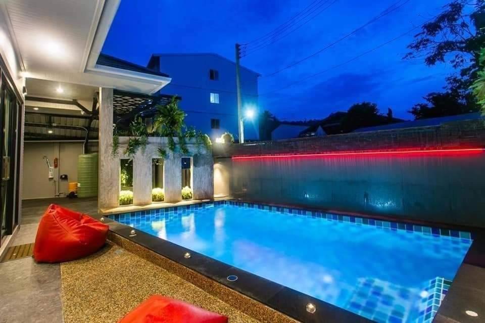 Nut & Non Pool Villa By Duangtham Ban Khlong Haeng Extérieur photo