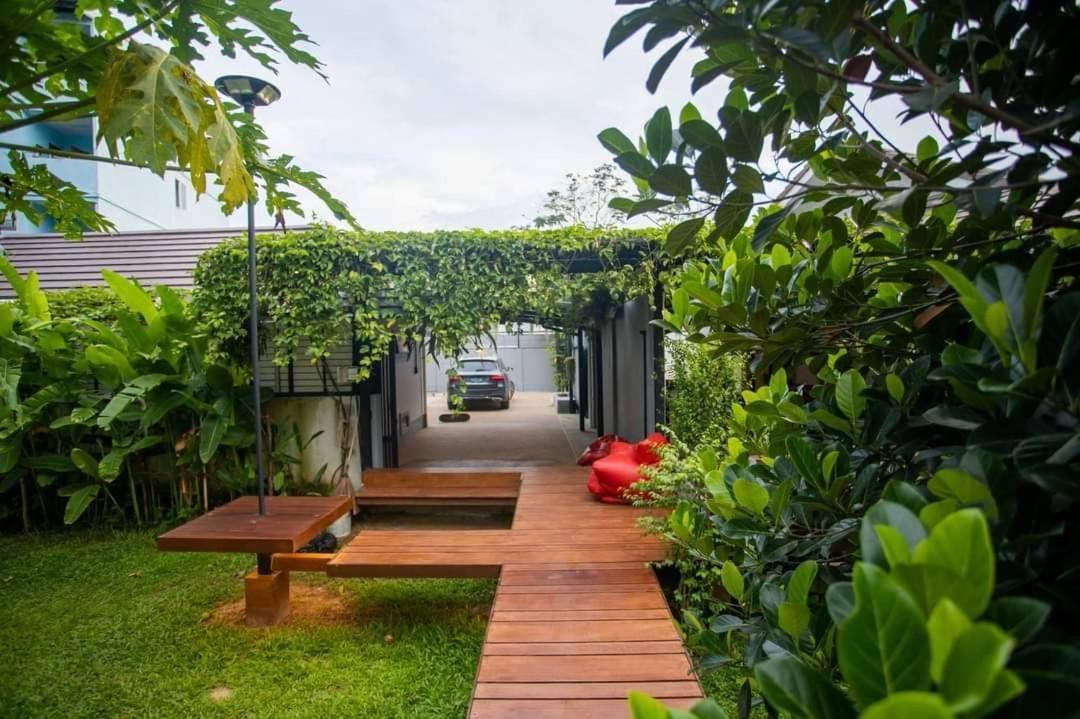 Nut & Non Pool Villa By Duangtham Ban Khlong Haeng Extérieur photo