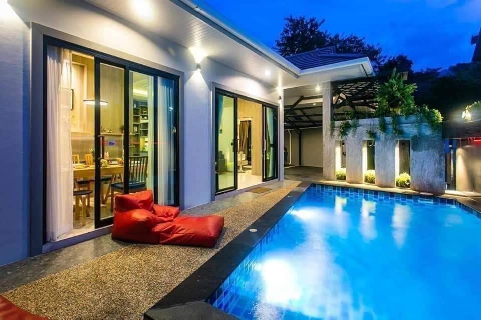 Nut & Non Pool Villa By Duangtham Ban Khlong Haeng Extérieur photo