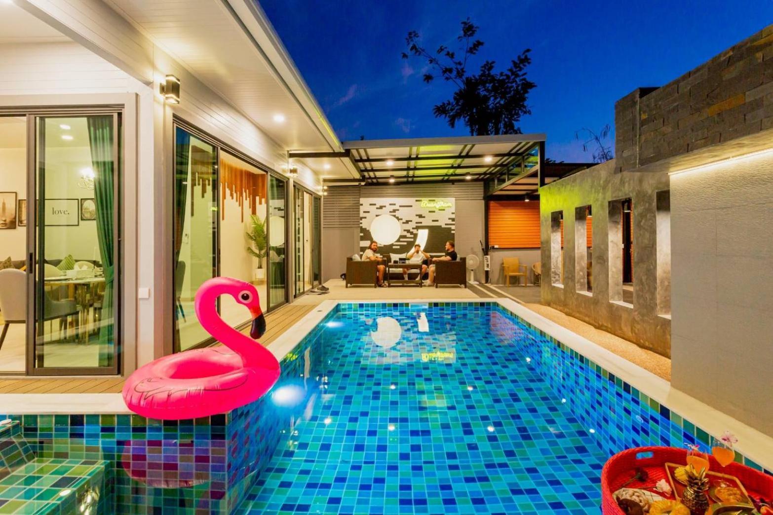 Nut & Non Pool Villa By Duangtham Ban Khlong Haeng Extérieur photo