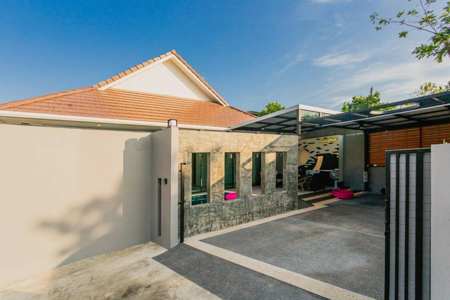 Nut & Non Pool Villa By Duangtham Ban Khlong Haeng Extérieur photo